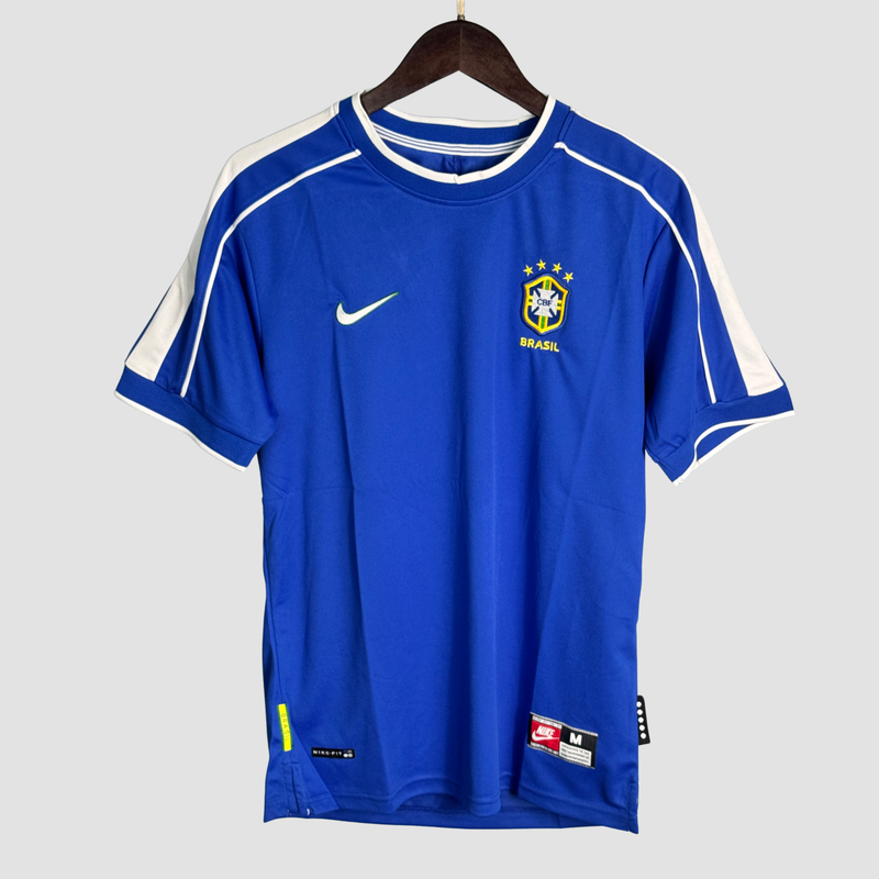 Brazil 1998 Away Retro Jersey