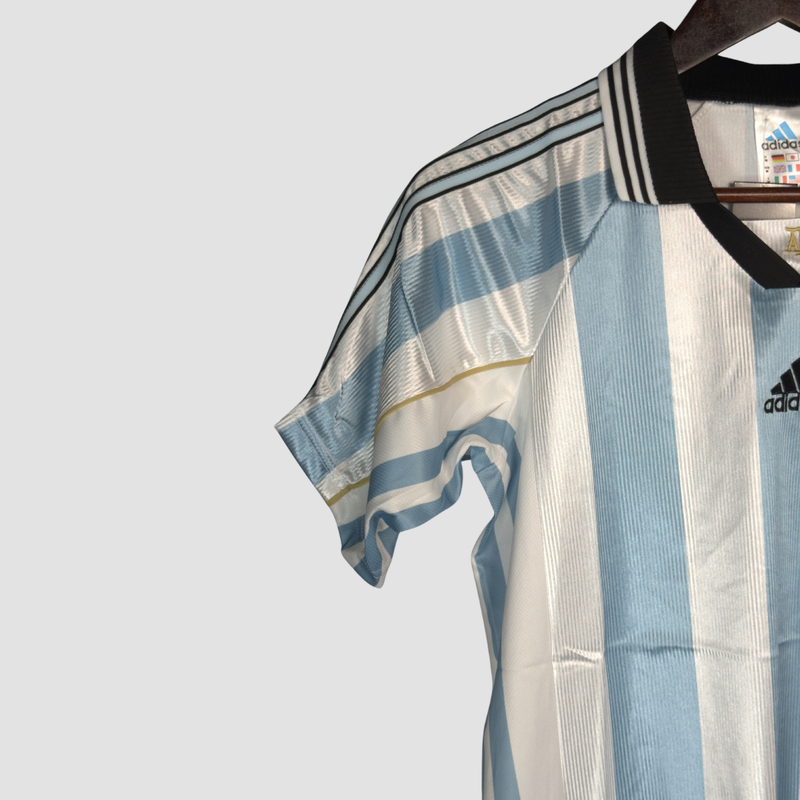 Argentina 1998 Home Special Edition Retro Jersey