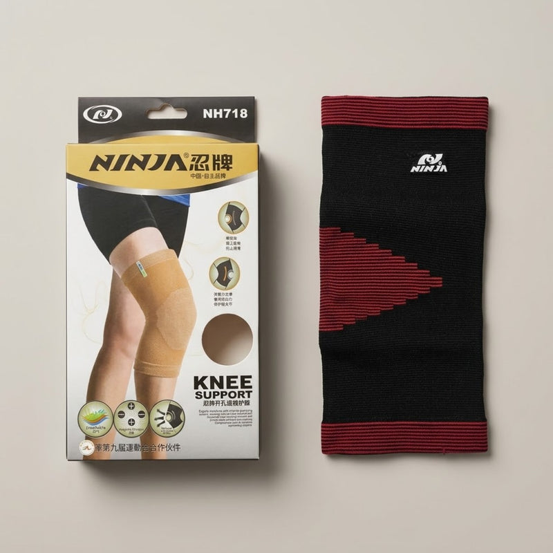 Ninja NH718 Knee Support Black and Red