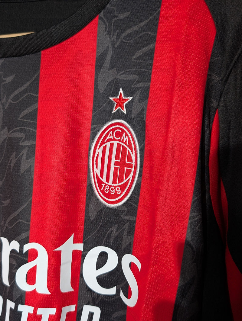 AC Milan 2025/26 Home Jersey — Fan Edition