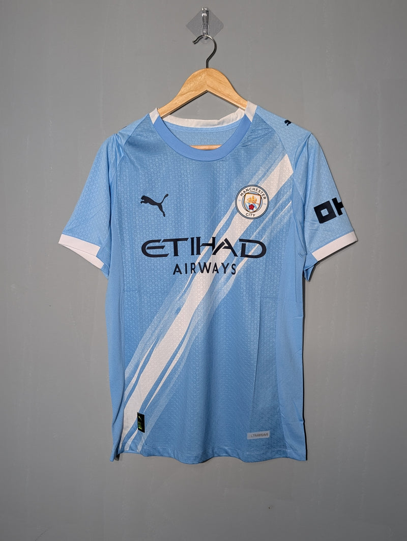 Manchester City 2025/26 Home Jersey — Player Edition