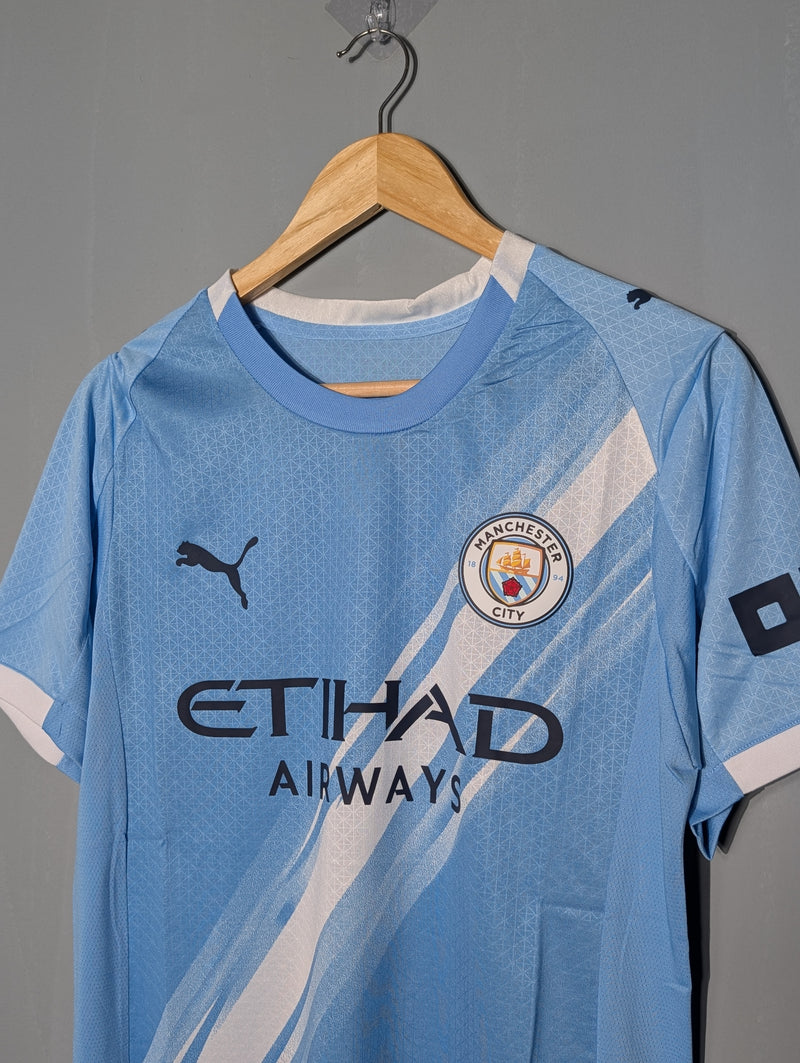 Manchester City 2025/26 Home Jersey — Player Edition