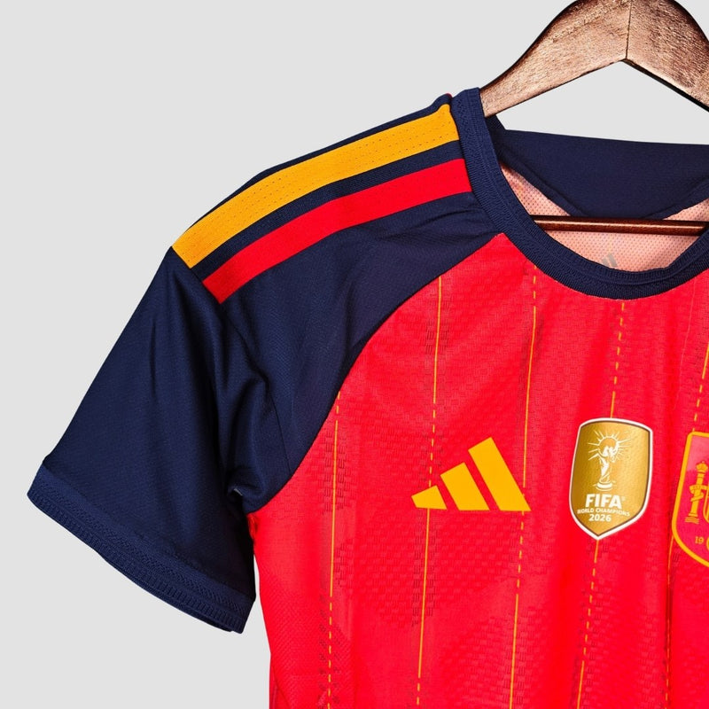 Spain 2026 World Cup Home Jersey (2-stars) — Player Edition