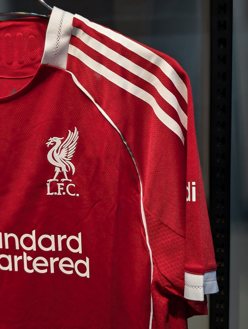 Liverpool 2025/26 Home Jersey — Player Edition