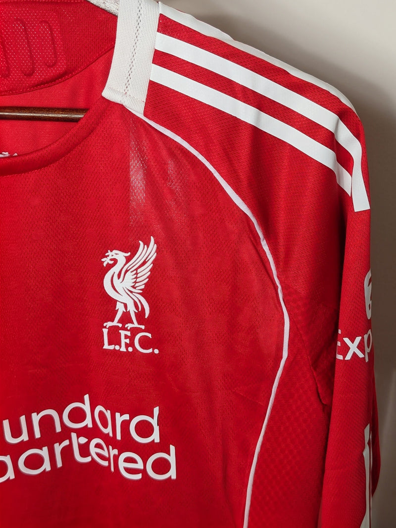 Liverpool 2025/26 Home Jersey — Player Edition (Full Sleeve)