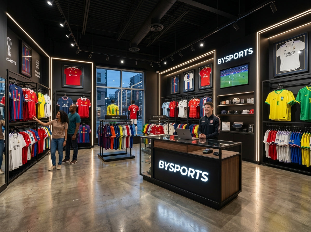 BYSPORTS Showroom Interior