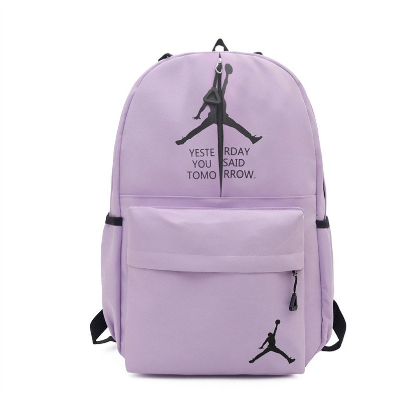 Graphic Print Casual Backpack