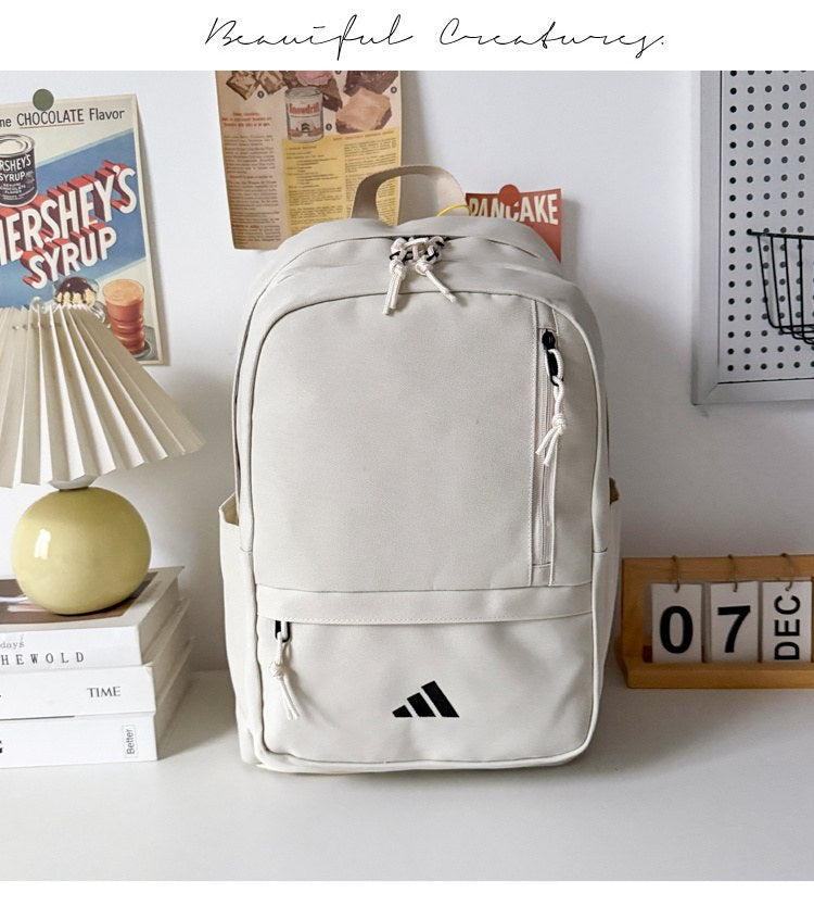 Classic Everyday Backpack with Mini Pouch