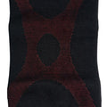 0887 Knee Support Black and Red