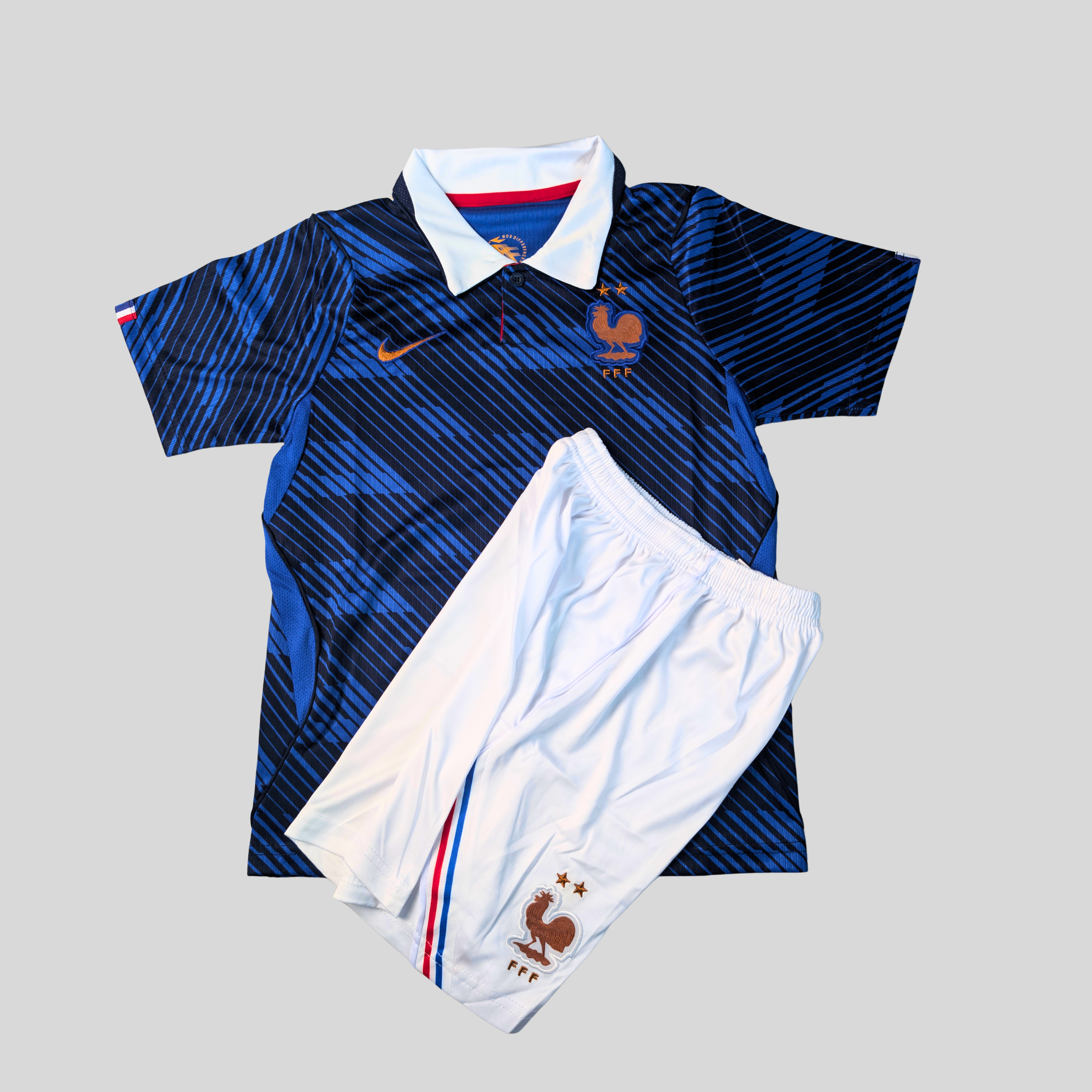 France 2026 World Cup Home Kids Jersey With Shorts