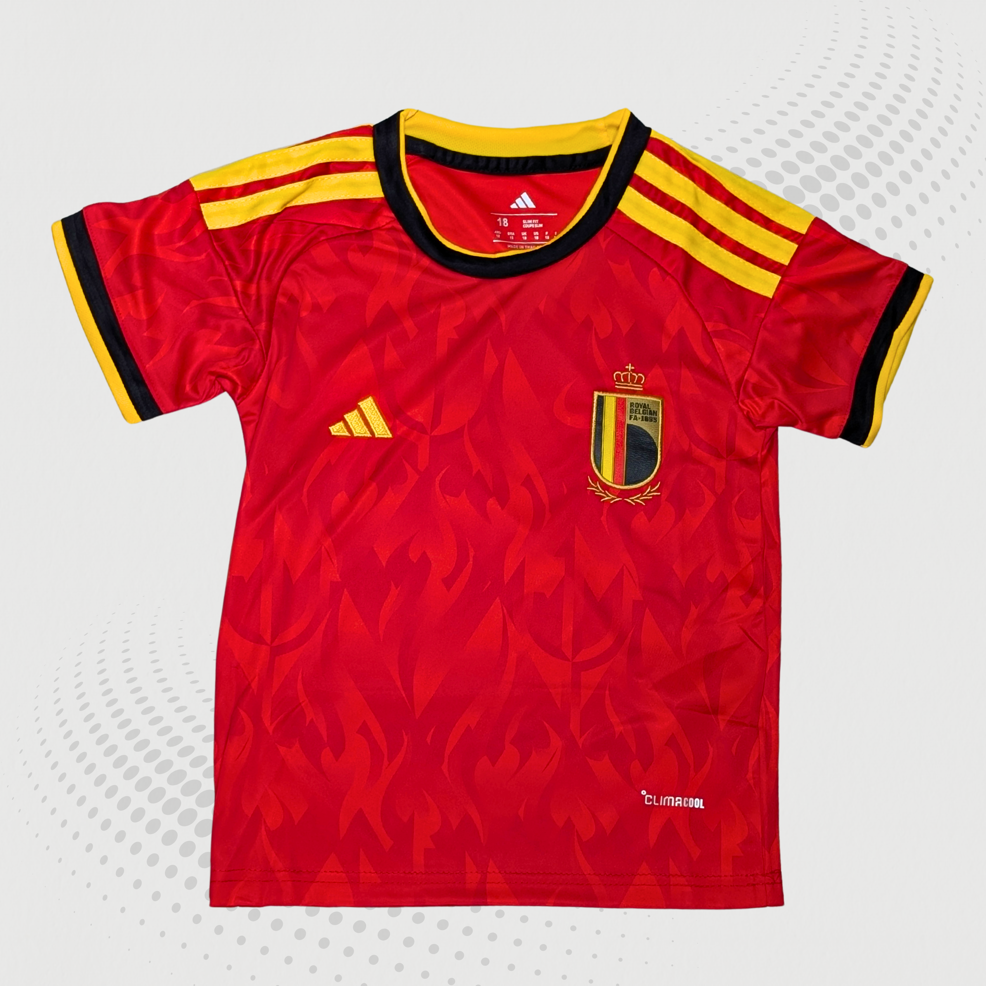 Belgium 2026 World Cup Kid’s Jersey With Shorts