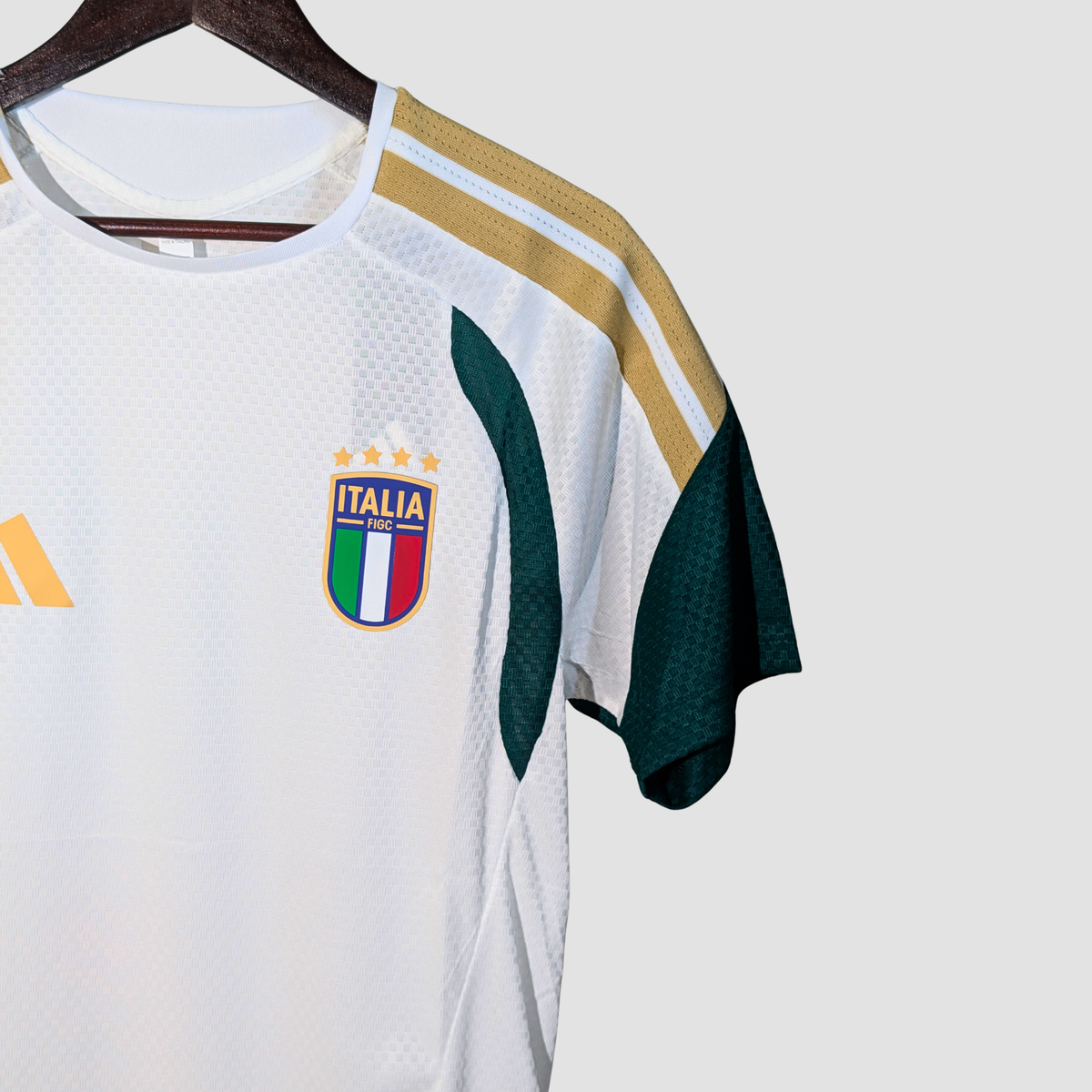 Italy 2026 World Cup Training Jersey — Player Edition, close-up detail 2 | BYSPORTS