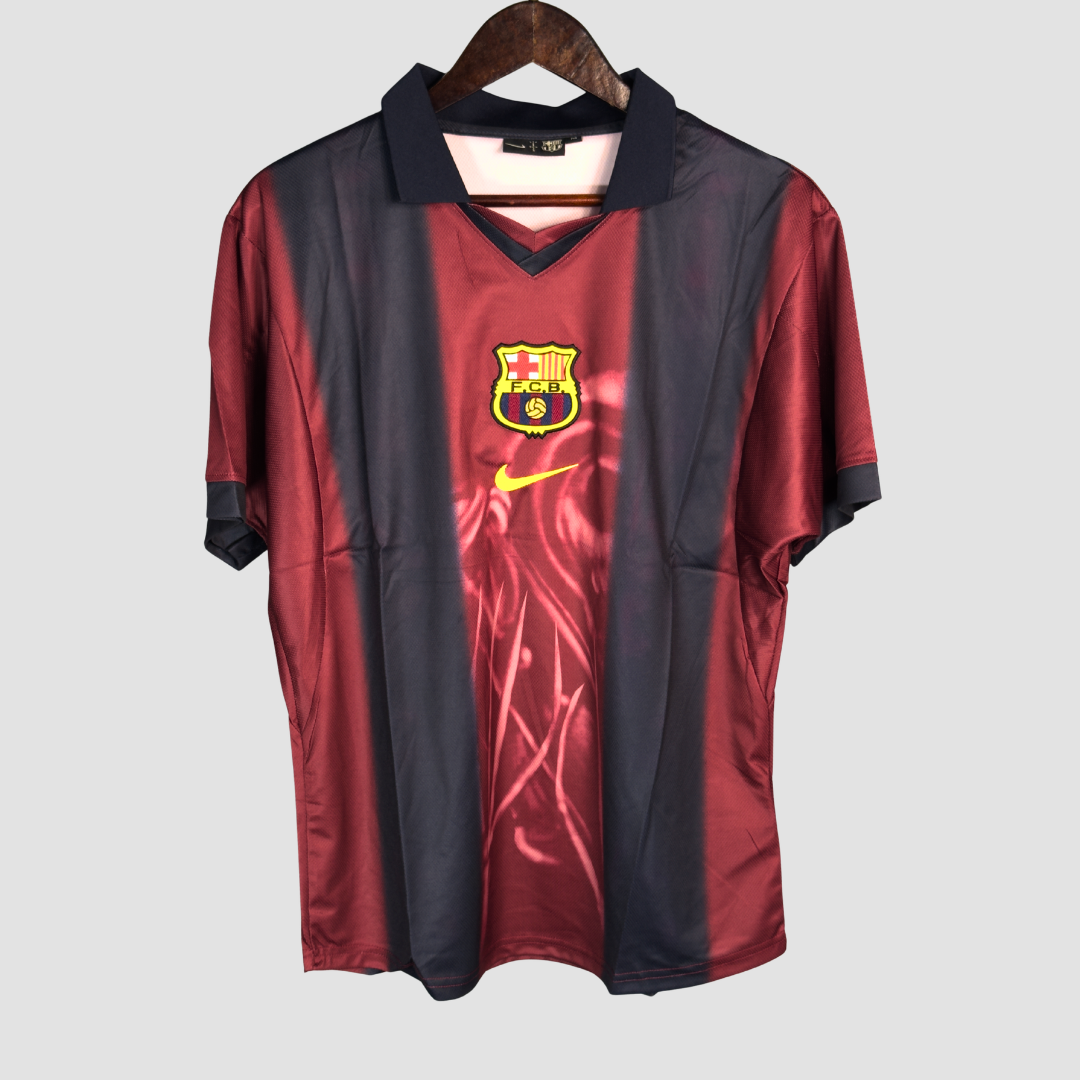 FC Barcelona x Travis Scott 2001 Retro Jersey