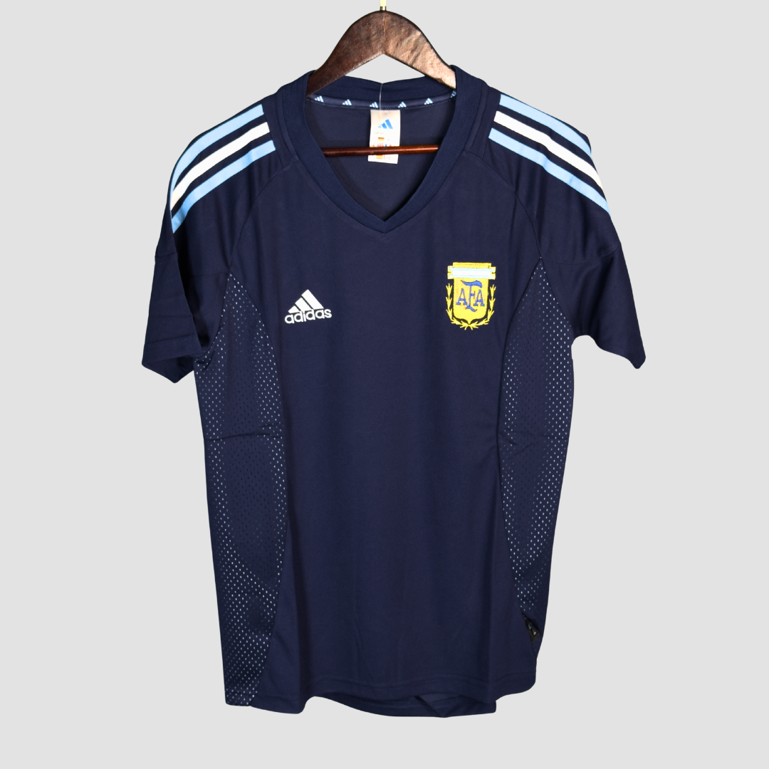 Argentina 2002 World Cup Away Retro Jersey