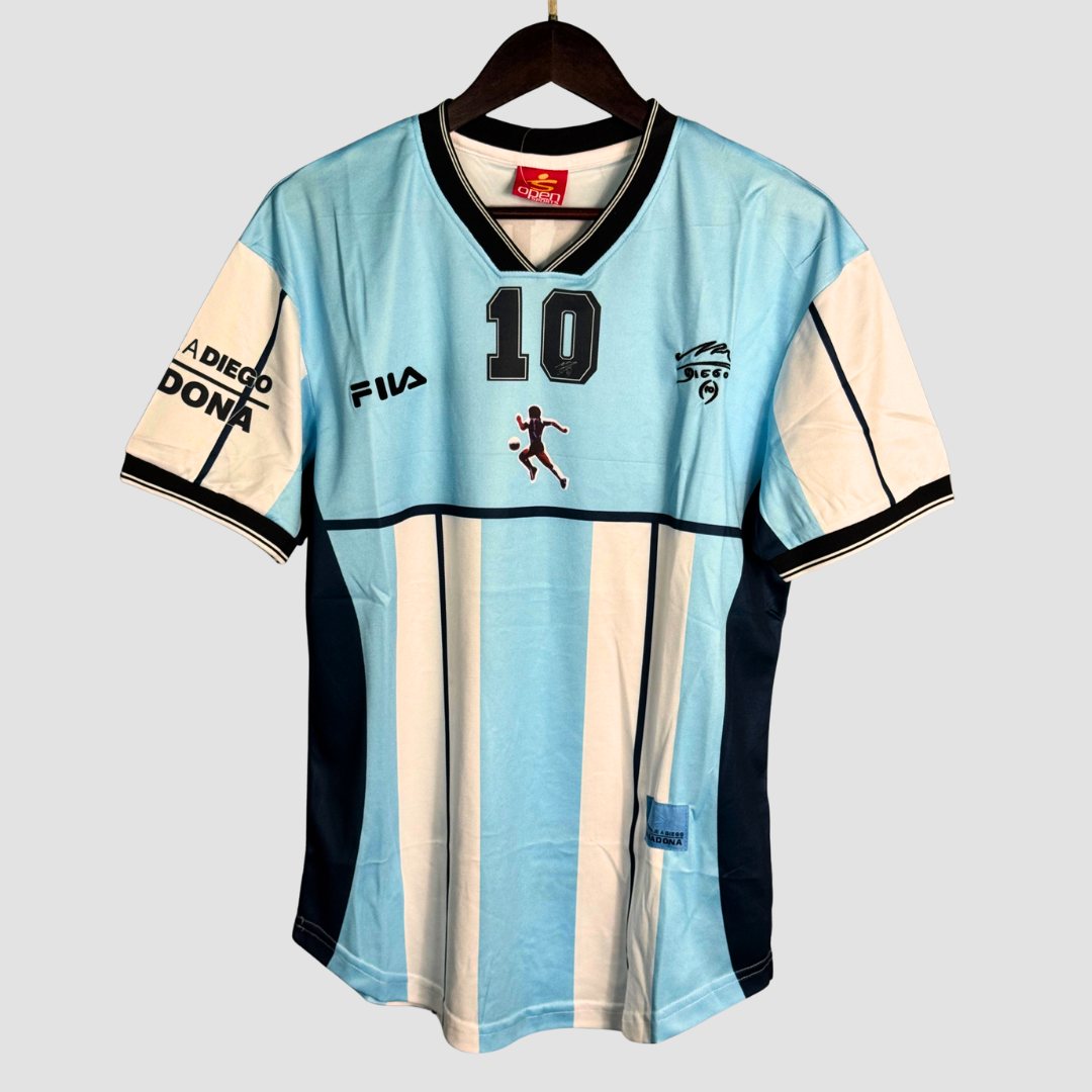Argentina Diego Maradona 10 Classic 2001 Jersey