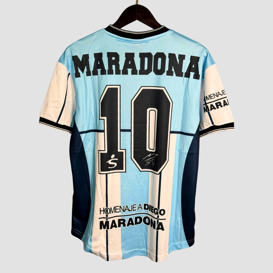 Argentina Diego Maradona 10 Classic 2001 Jersey