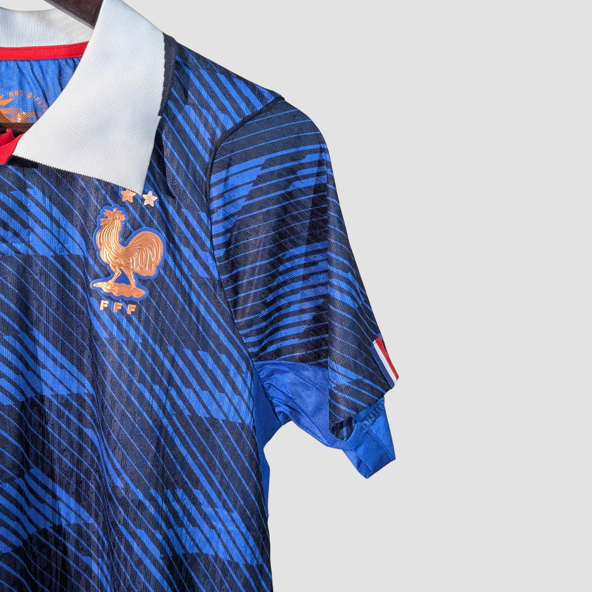 France 2026 World Cup Home Jersey — Player Edition, close-up detail 2 | BYSPORTS