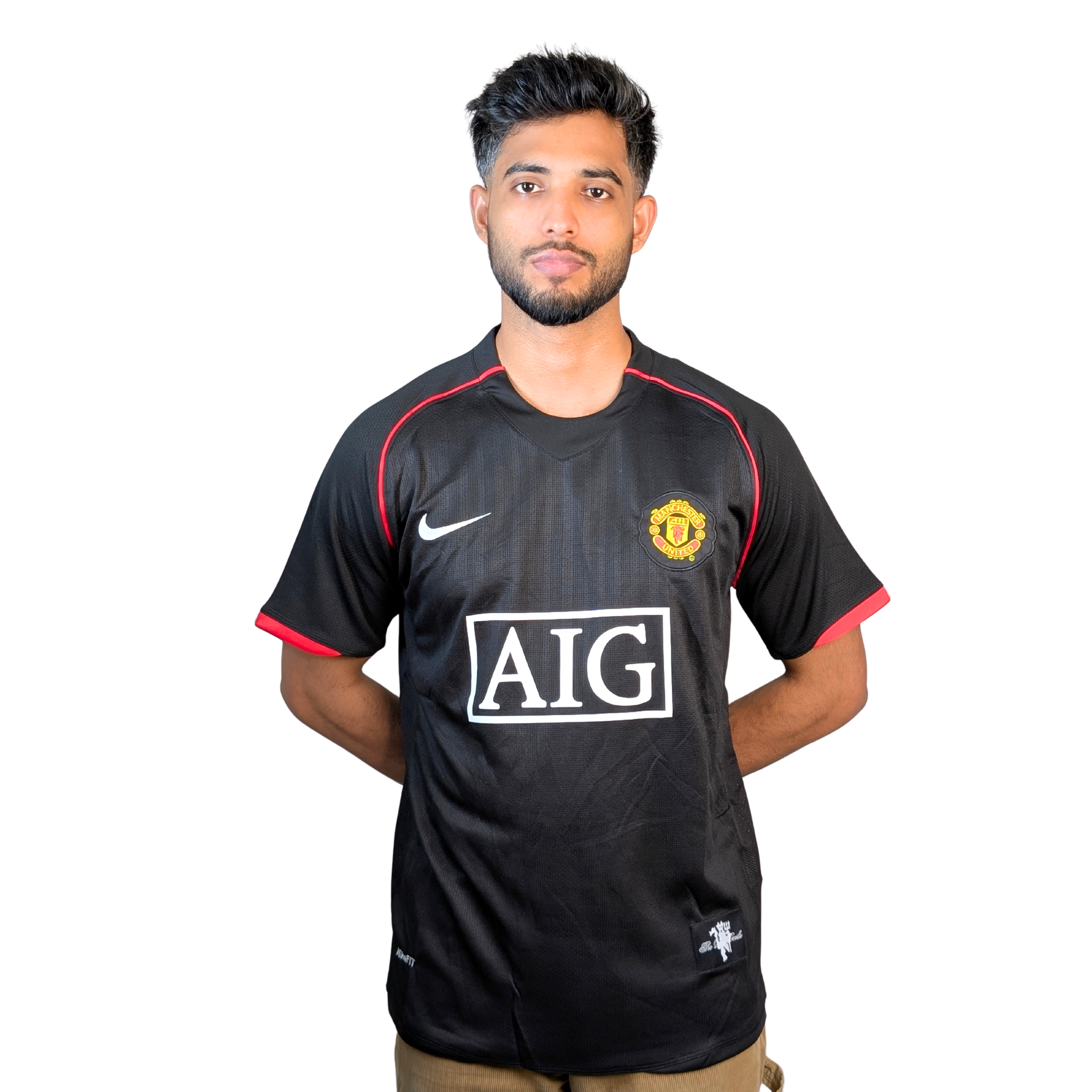 Manchester United Away 2007-08 Retro Jersey