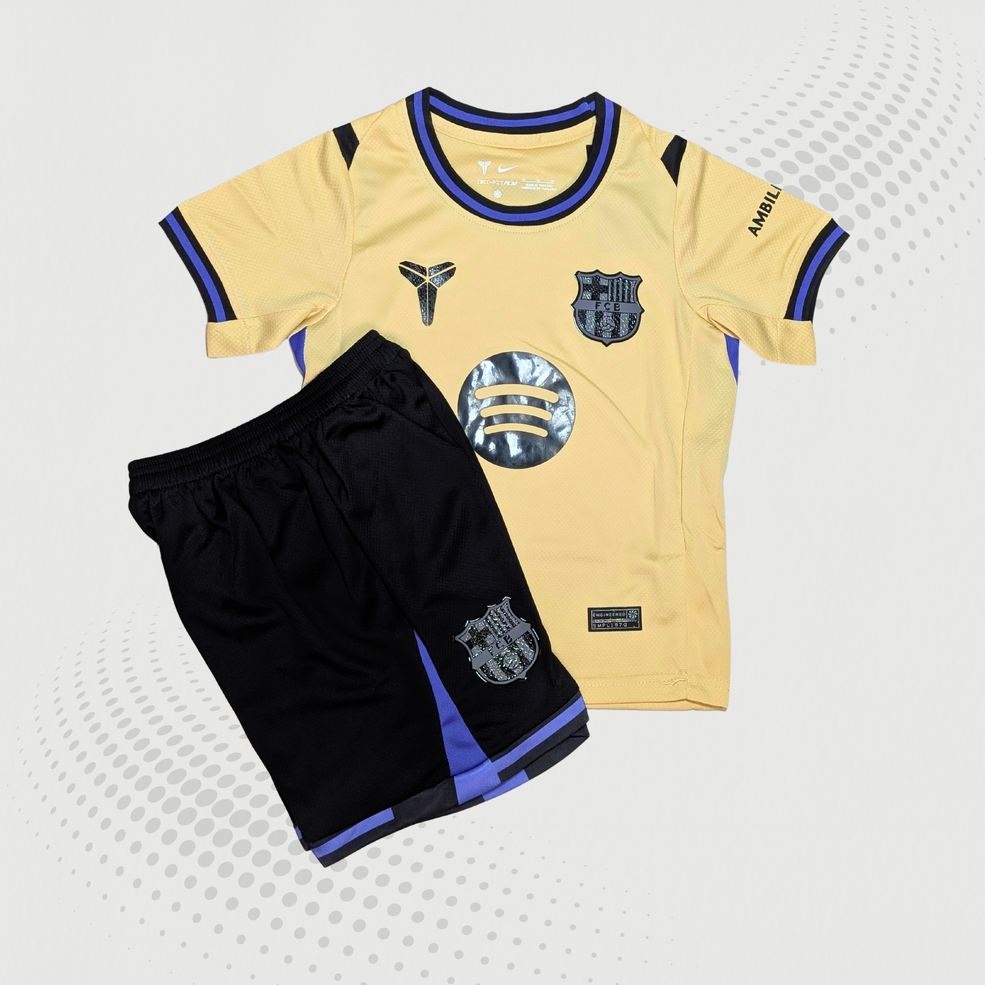Barcelona 2025/26 Away  Kid's Jersey With Shorts