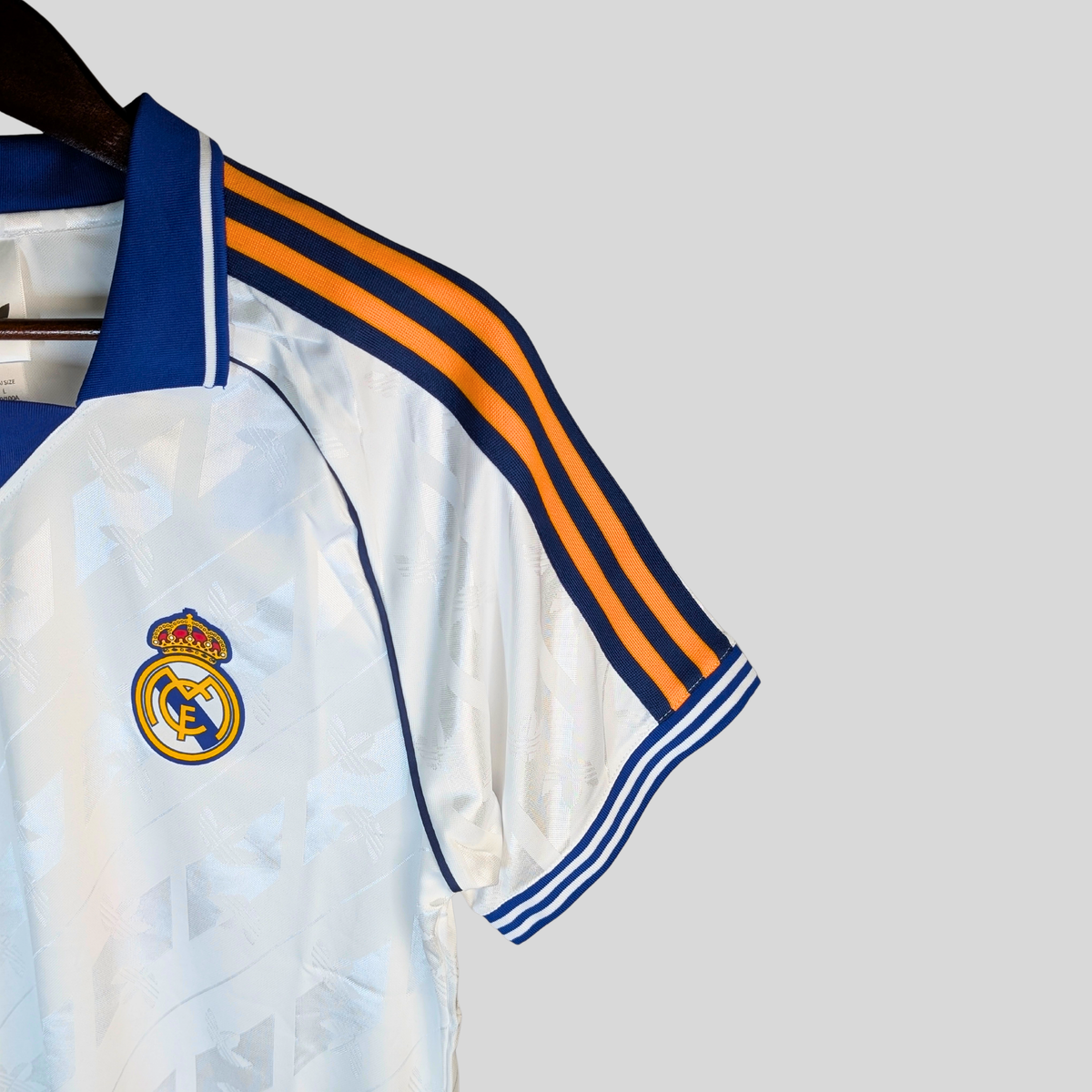 Real Madrid Lifestyle Jersey — Player Edition, full view from another angle | BYSPORTS