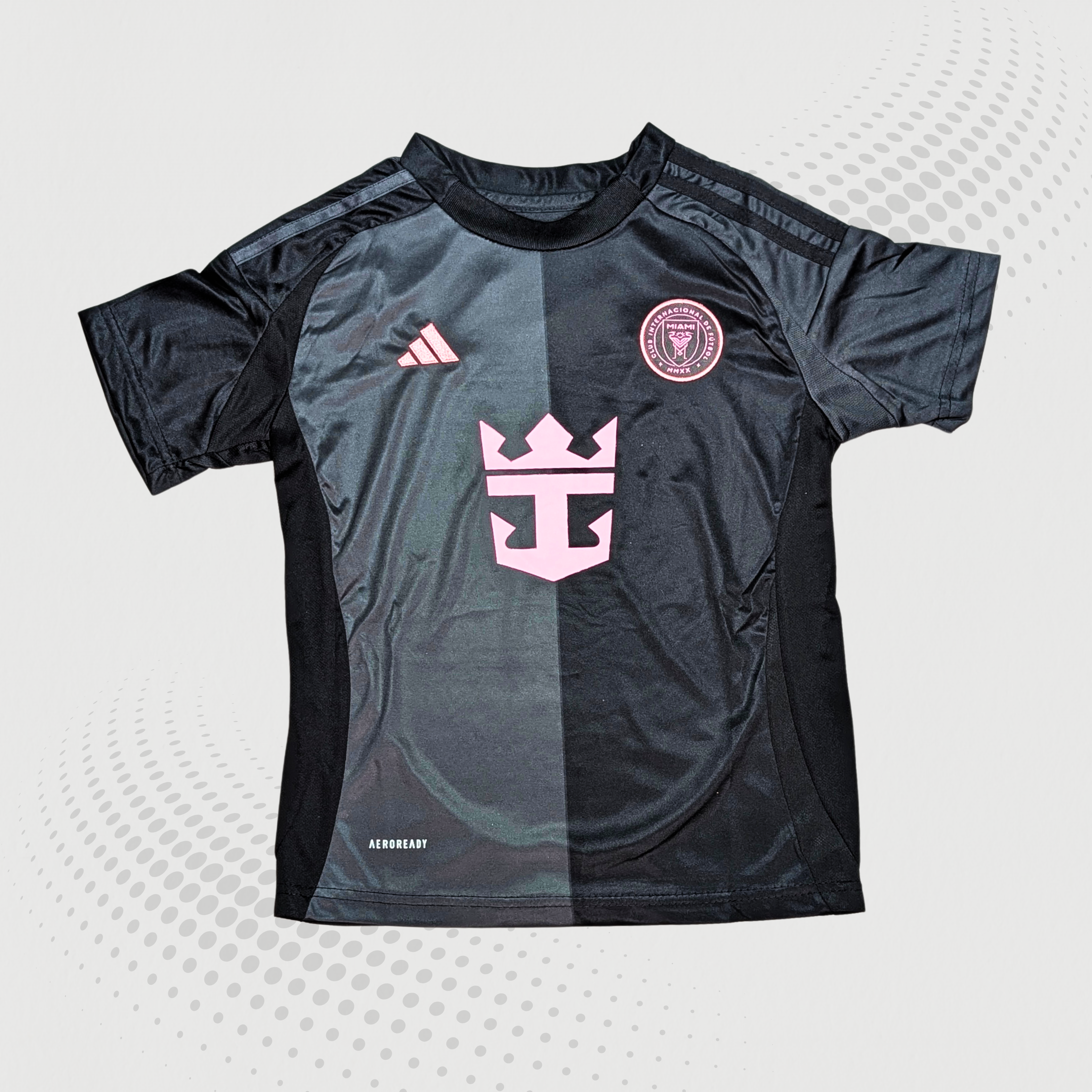 Inter Miami 2025/26 Away Kids Jersey With Shorts