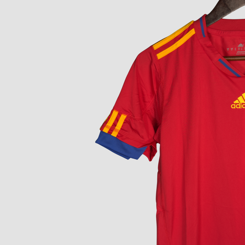 Spain 2010 World Cup Home Retro Jersey