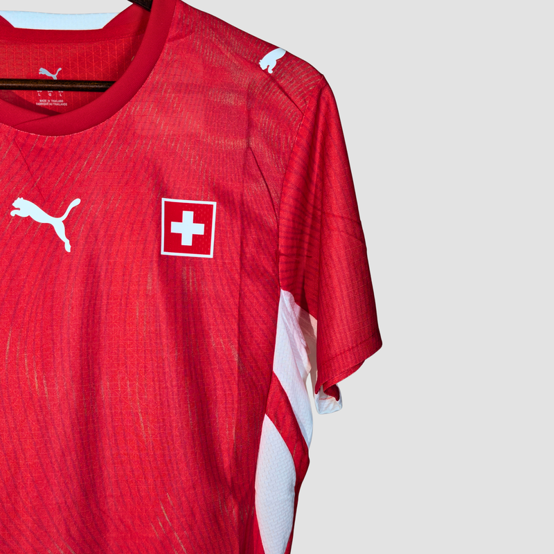 Switzerland 2026 World Cup Home Jersey — Player Edition