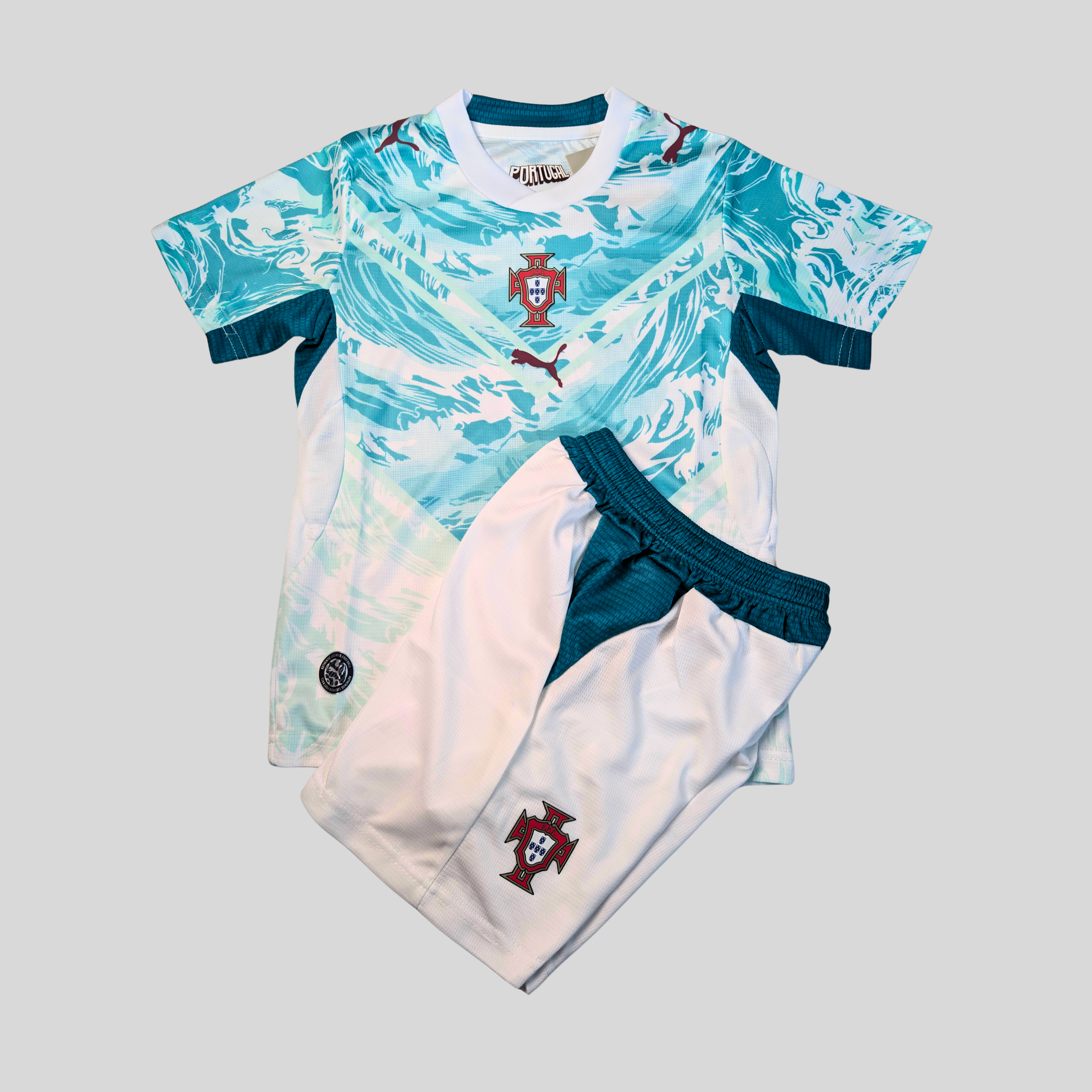 Portugal 2026 World Cup Away Kids Jersey With Shorts