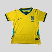 Brasil 2026 World Cup Home Kids Jersey With Shorts