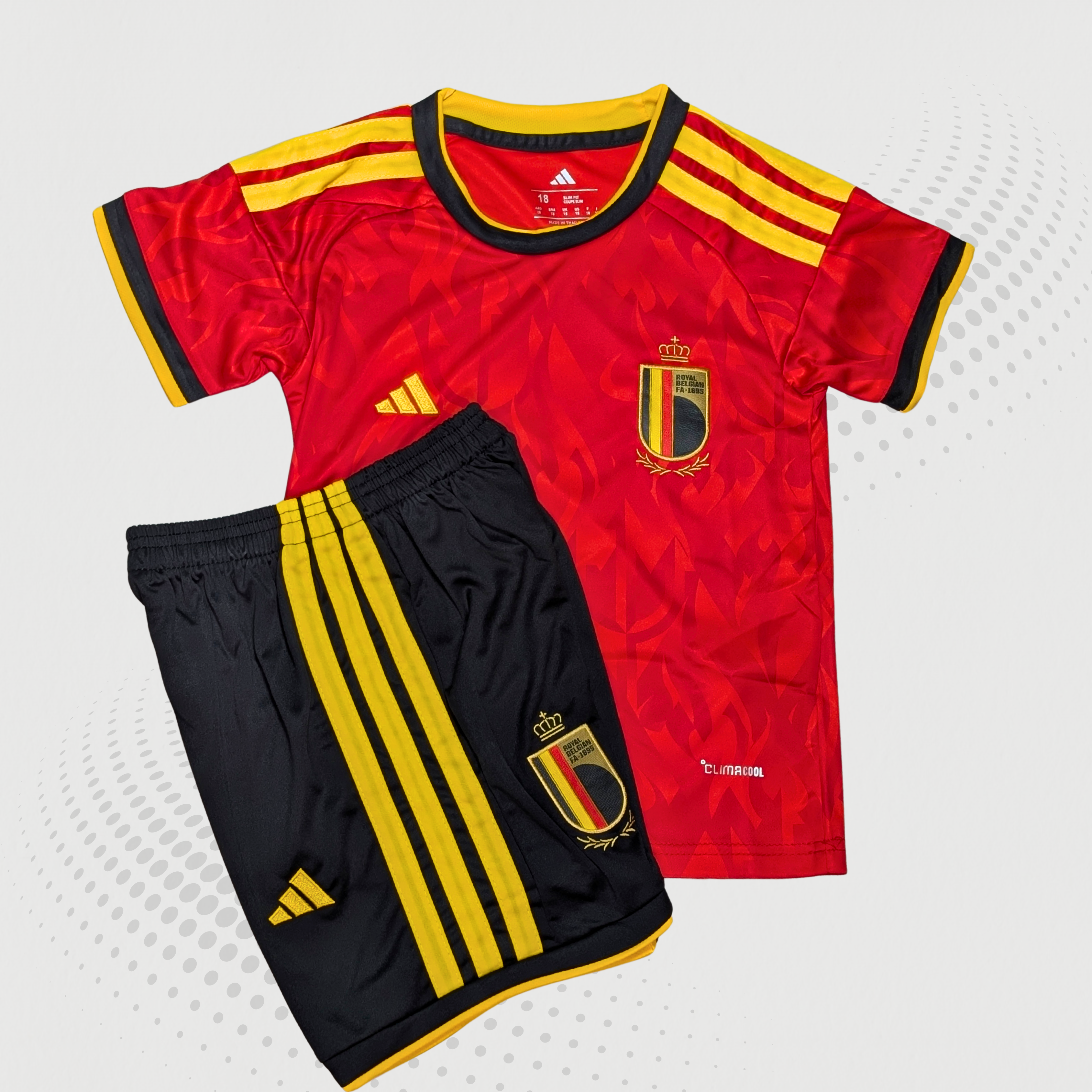 Belgium 2026 World Cup Kid’s Jersey With Shorts