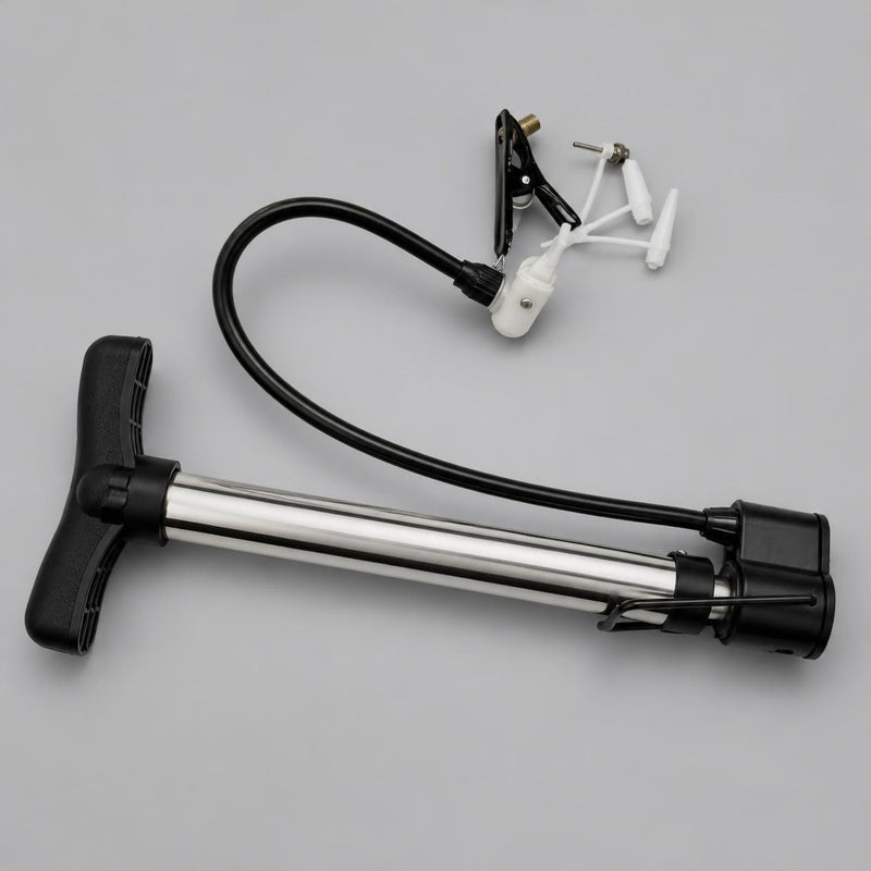 Ball Pump Silver and Black