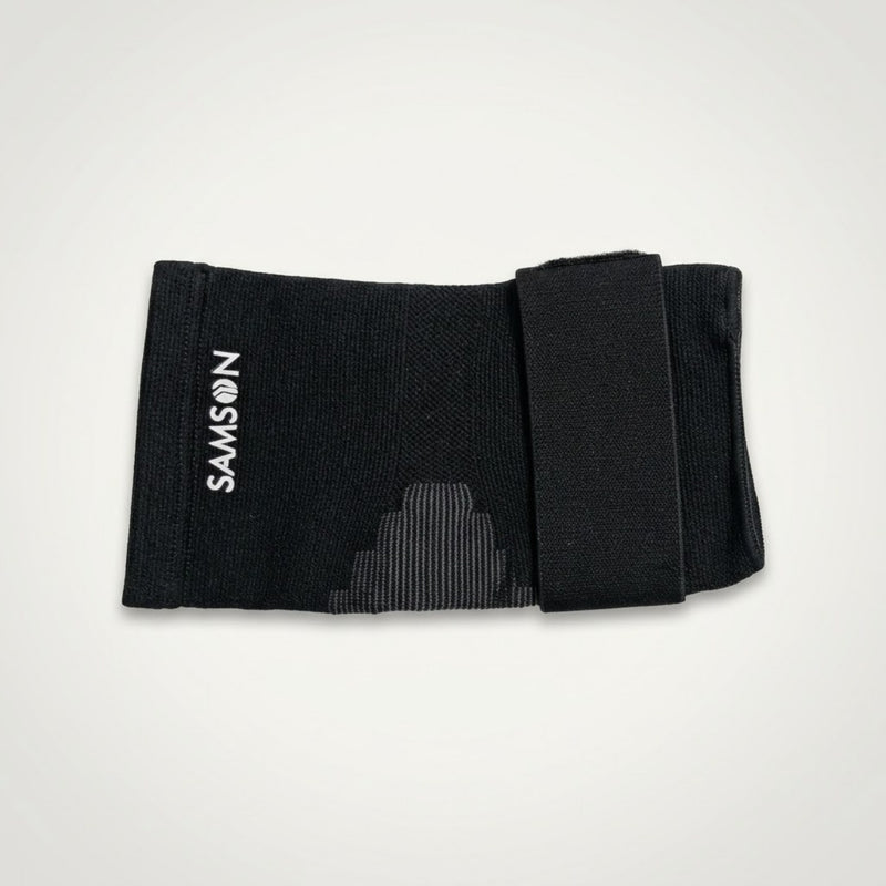 Samson Elbow Support With Strap Black