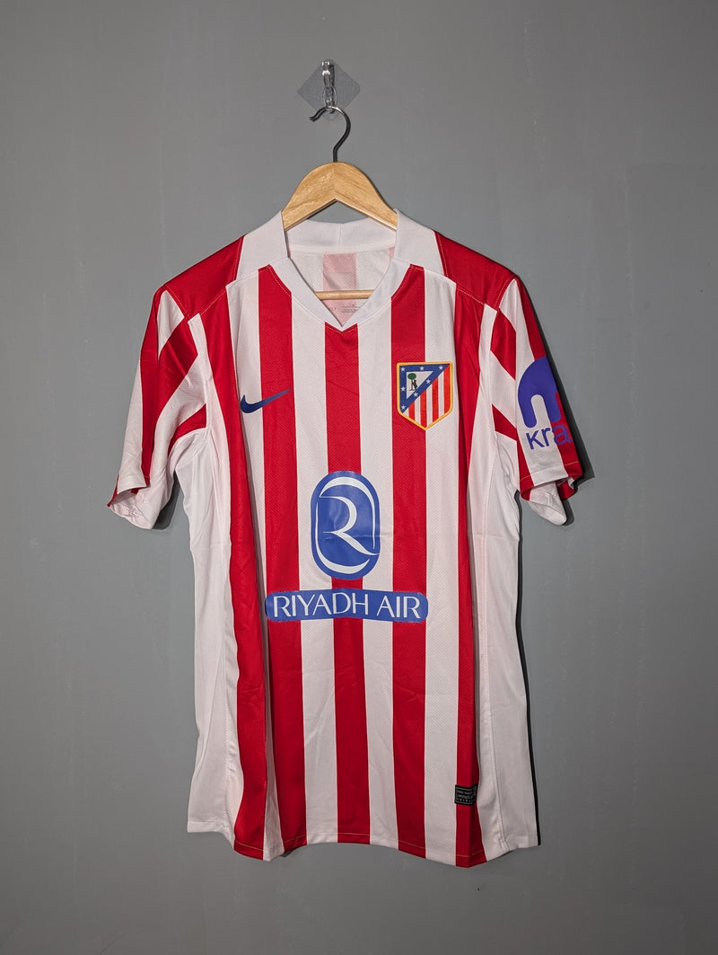 Atletico Madrid 2025/26 Home Jersey — Fan Edition