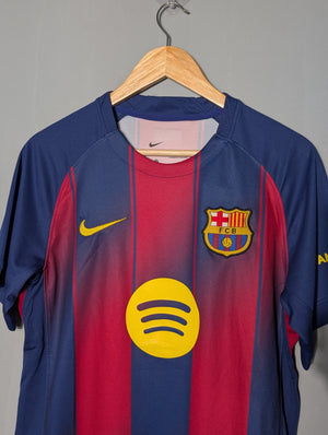 Barcelona Home Fan Edition Jersey 2025/26