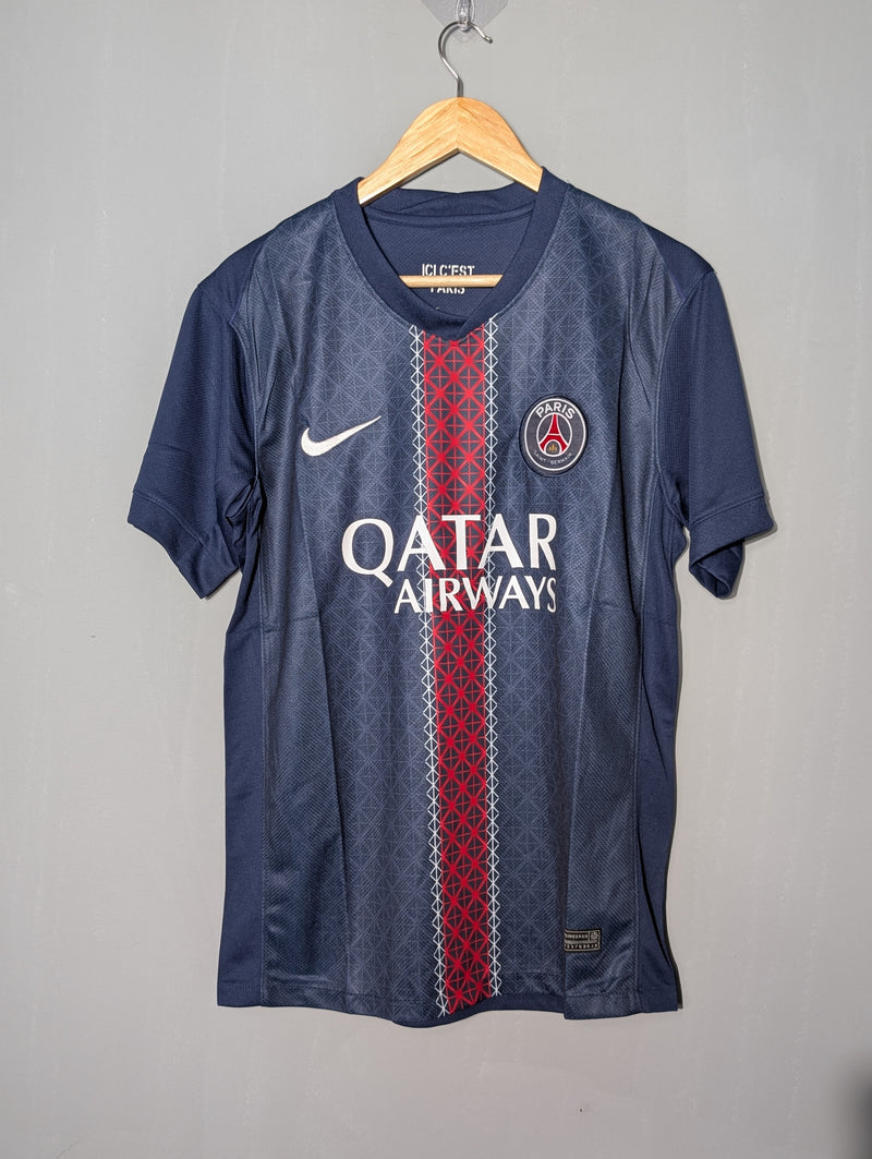 PSG 2025/26 Home Jersey — Fan Edition