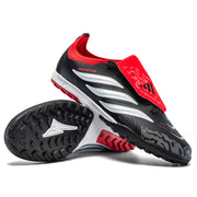 Predator Indoor Football Shoes Black and Red