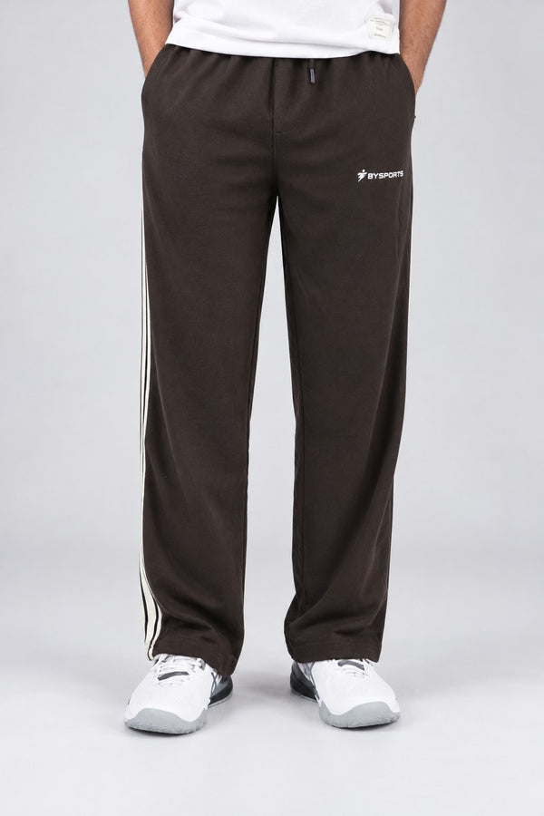 BYSPORTS Premium Side-Stripe Trouser For Men & Women – Brown