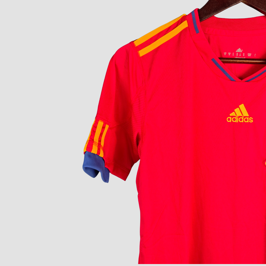 Spain 2010 Home Retro Jersey