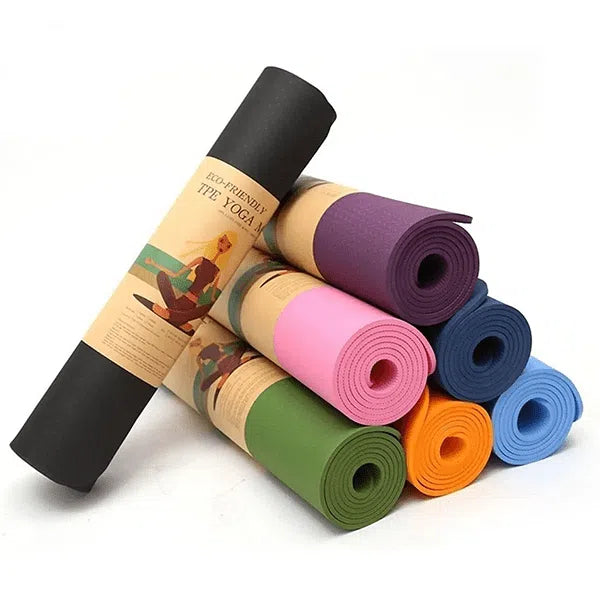 Premium 8mm TPE Yoga Mat – Non-Slip & Washable