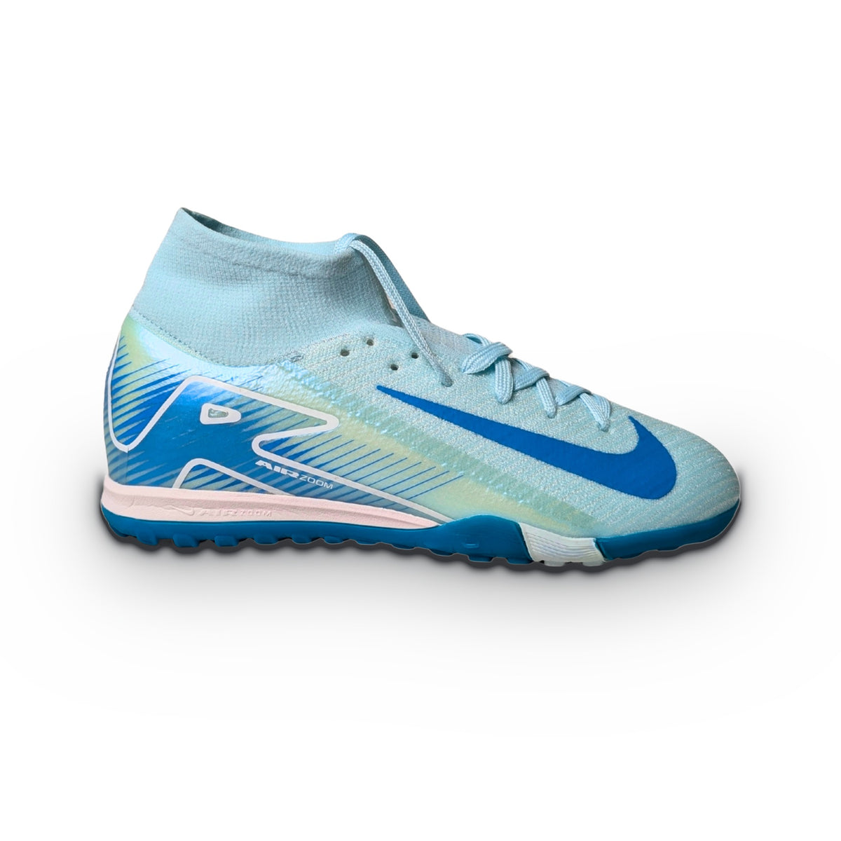 Air Zoom Mercurial Superfly 10 Academy TF Artificial Turf Soccer Shoes, studio side view | BYSPORTS