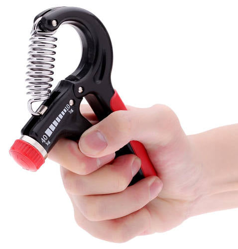 Adjustable Hand Grip Strengthener 5–60KG | Forearm &amp; Finger Exercise Grip Trainer