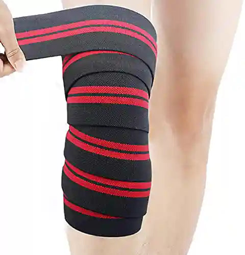 Adjustable Knee Support Brace with Compression Wrap (1pcs)