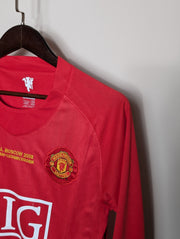 Manchester United 2007/08 Home Retro kit