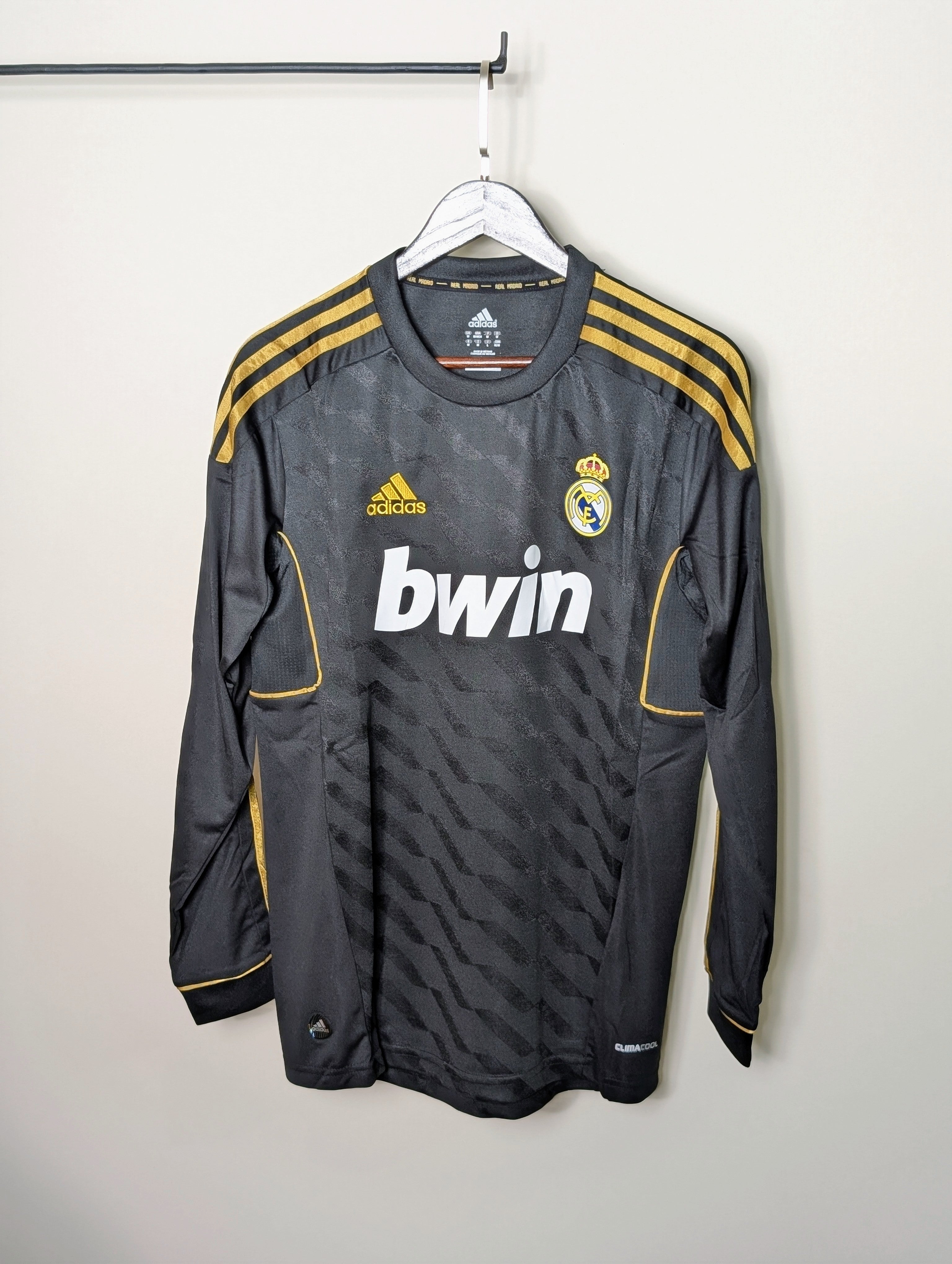 Real Madrid 2011/12 Away Full Sleeve Retro Jersey