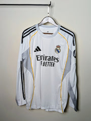 Real Madrid 2025/26 Home Kit Player Edition Full Sleeve