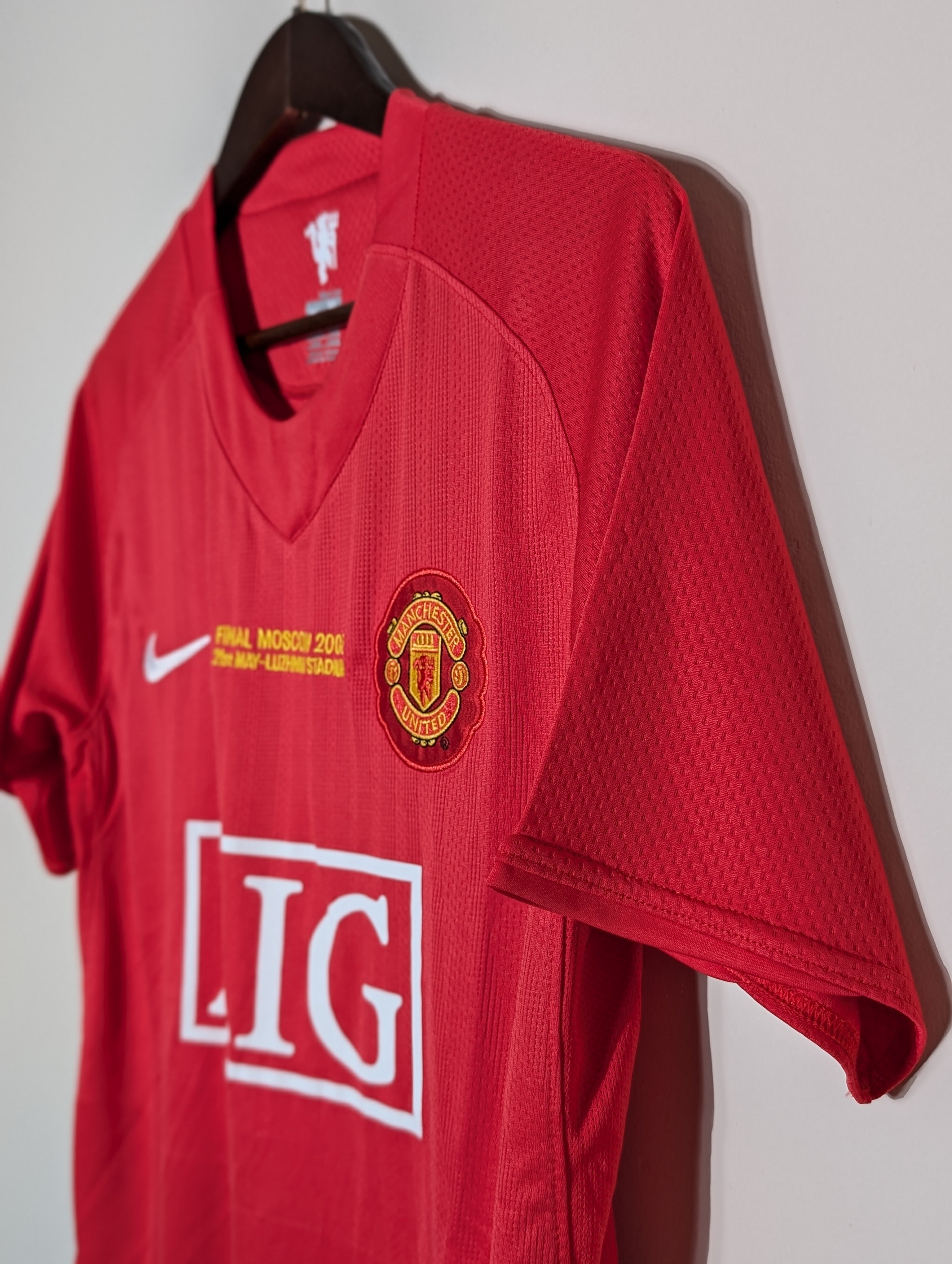Manchester United 2007/08 Retro Home Kit