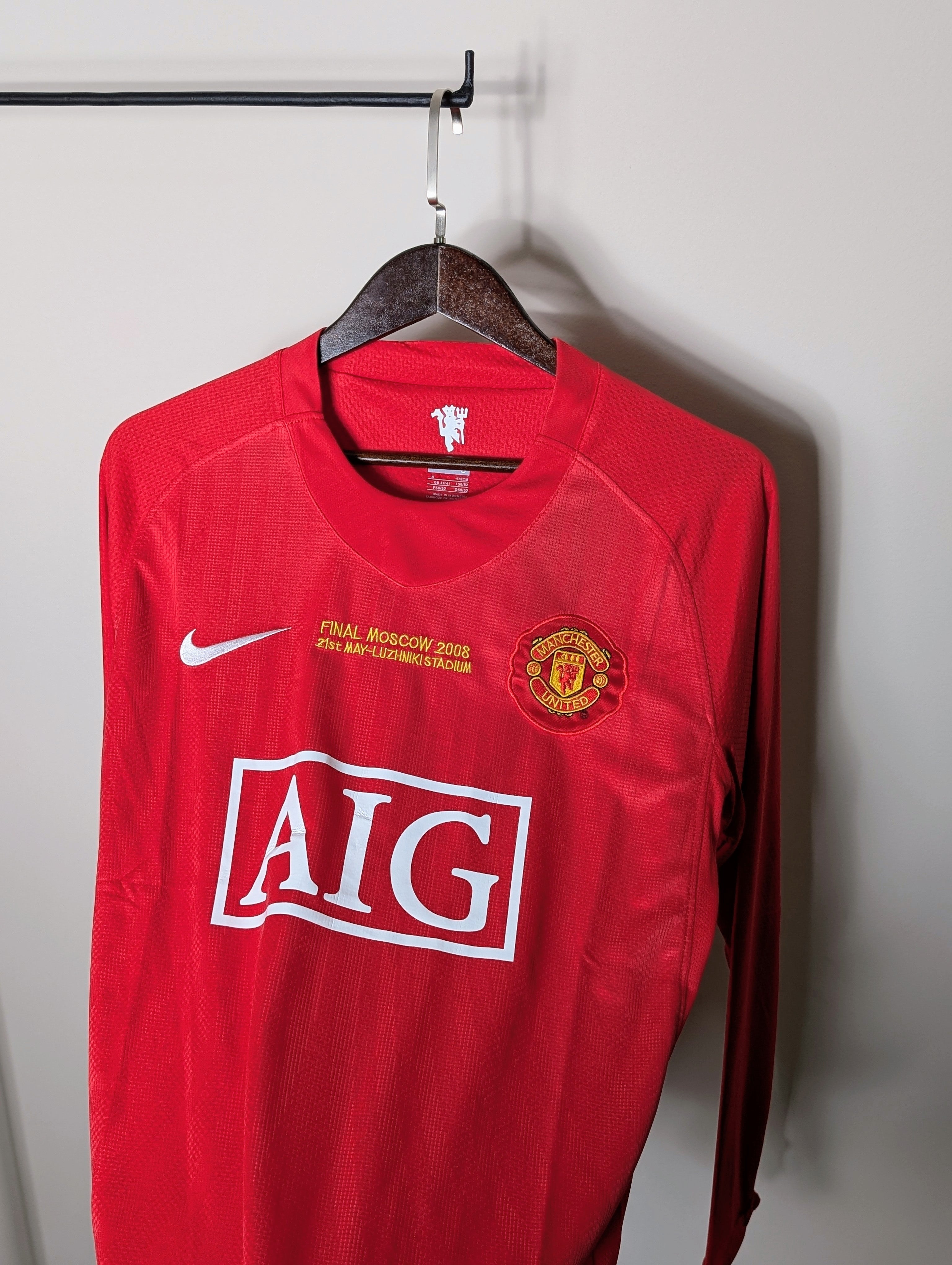 Manchester United 2007/08 Home Retro kit