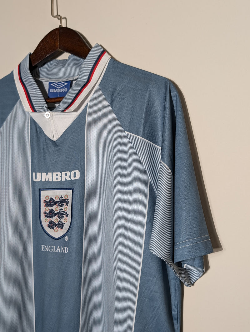 England 1996 Euro Championship Away Retro kit