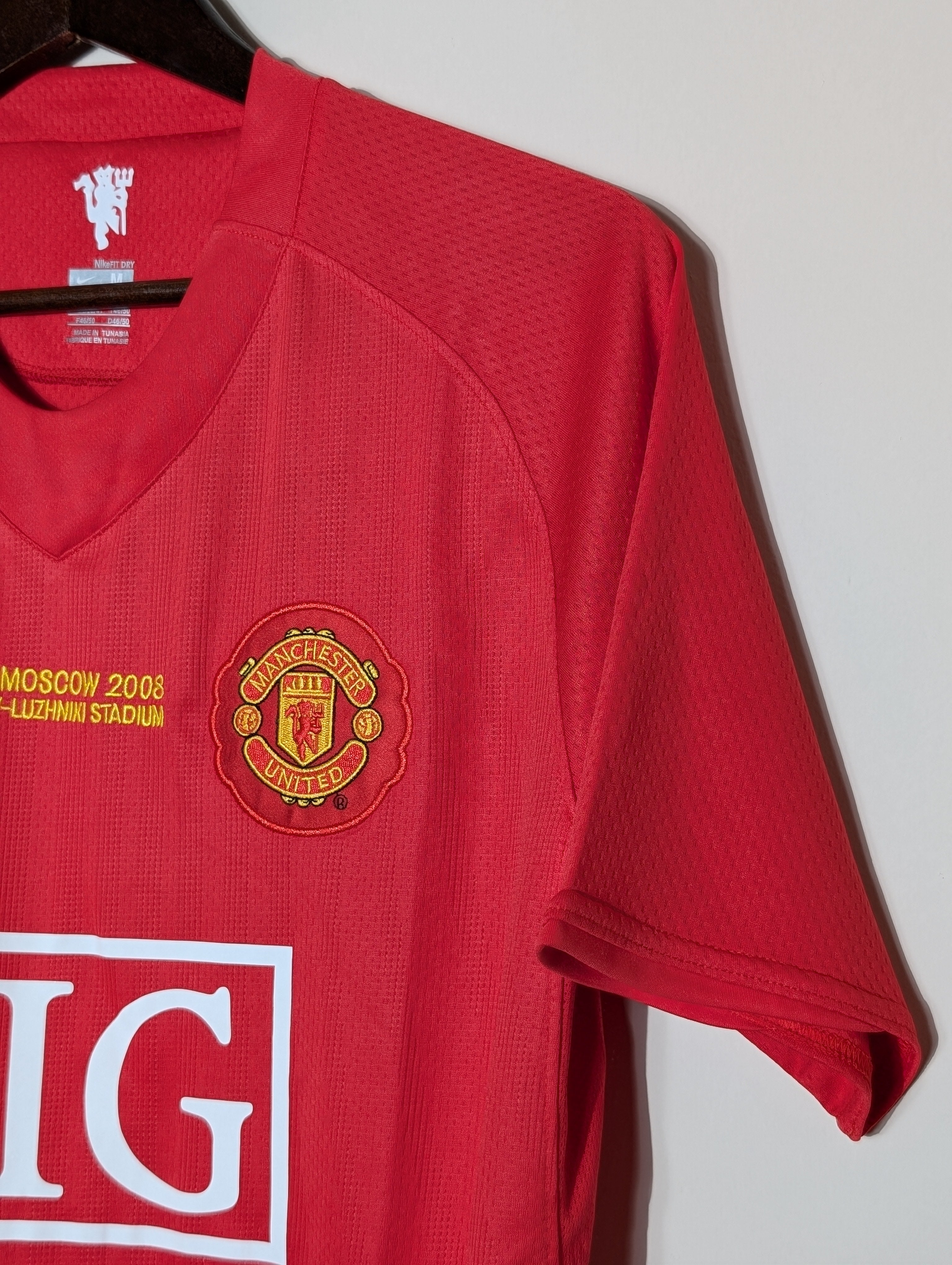 Manchester United 2007/08 Retro Home Kit