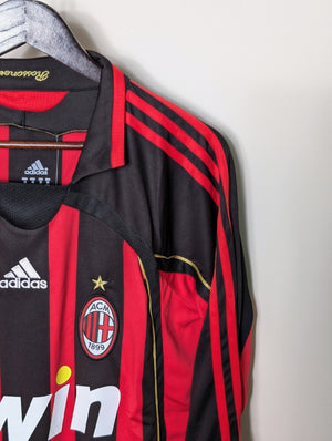 AC Milan Home  2006/07 Retro Full Sleeve Jersey